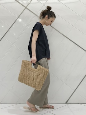 井上 裕美さん(レディース・158cm)の夏コーディネート