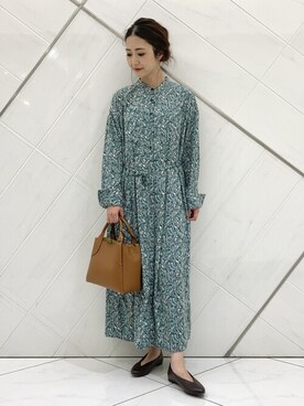 Urban Research Doors アーバンリサーチドアーズ の フラワープリントワンピース ワンピース Wear