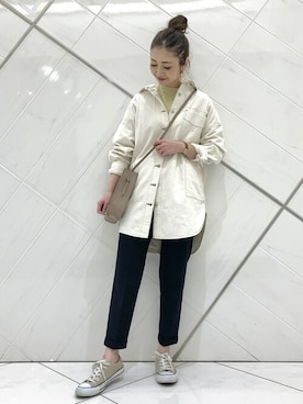 「FORK&SPOON」｜井上　裕美さん（レディース・158cm）の冬コーディネート