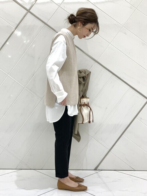 かぐれ（カグレ）の「コットンリネンベスト（ベスト）」 - WEAR