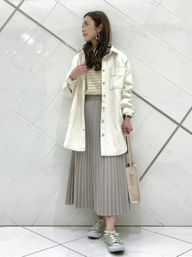 「FORK&SPOON」｜井上　裕美さん（レディース・158cm）の冬コーディネート