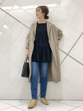 「FORK&SPOON」｜井上　裕美さん（レディース・158cm）の冬コーディネート