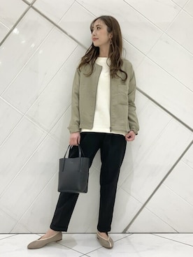 井上 裕美さん(レディース・158cm)の冬コーディネート