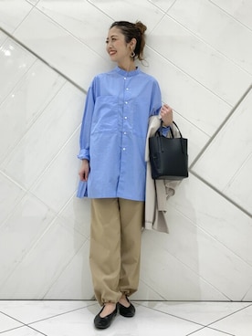 「FORK&SPOON」｜井上　裕美さん（レディース・158cm）の冬コーディネート