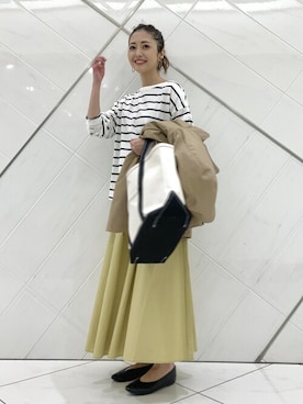 井上　裕美さん（レディース・158cm）の春コーディネート