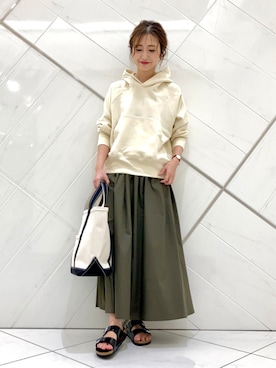 井上　裕美さん（レディース・158cm）の春コーディネート