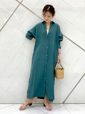 井上 裕美さん(レディース・158cm)の春コーディネート