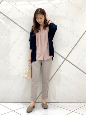 井上 裕美さん(レディース・158cm)の春コーディネート