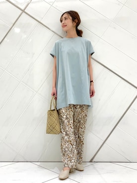 井上 裕美さん(レディース・158cm)の春コーディネート