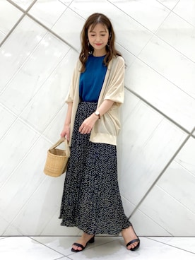 井上 裕美さん(レディース・158cm)の春コーディネート
