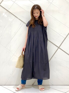 井上 裕美さん(レディース・158cm)の春コーディネート