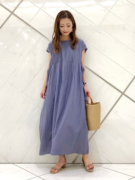 井上　裕美さん（レディース・158cm）の春コーディネート