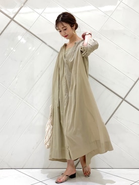 井上　裕美さん（レディース・158cm）の夏コーディネート