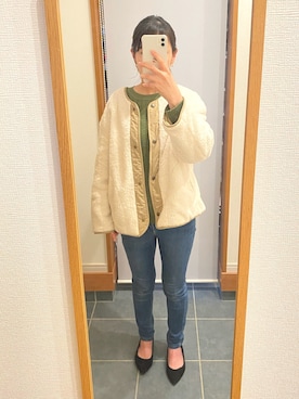 「URBAN RESEARCH（アーバンリサーチ）のアイテム（ピアス（両耳用））」を使った、ぴっぴさん（レディース・157cm）の春コーディネート