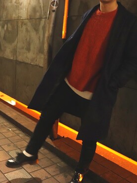 よっちーさん（メンズ・165cm）の冬コーディネート