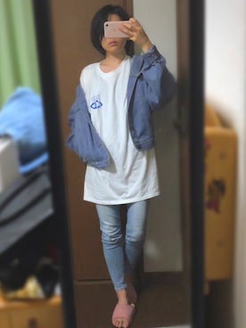 「Apple（-）のアイテム（財布/小物）」を使った、た子さん（レディース・151cm）の秋コーディネート