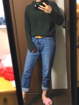 た子さん（レディース・151cm）の秋コーディネート