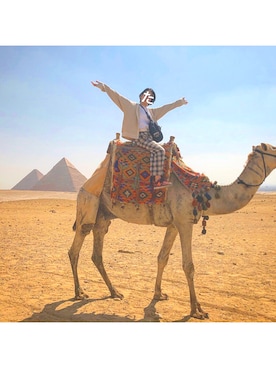 「pyramidis（ピラミッド）のアイテム（その他）」を使った、た子さん（レディース・151cm）の春コーディネート