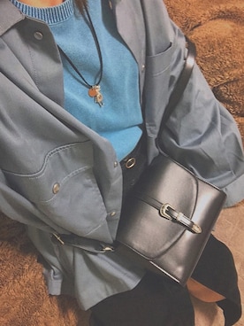 「rps（アールピーエス）のアイテム（アクセサリー）」を使った、た子さん（レディース・151cm）の春コーディネート