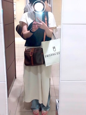 「ジーナシス」｜「アイテム（腕時計）」を使った、Sさん（レディース・153cm）の秋コーディネート