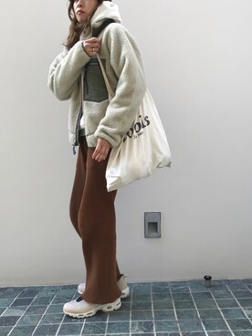 Kayoko Kashima使用「patagonia（パタゴニア/ メンズ・クラシック・レトロX・ジャケット）」的時尚穿搭