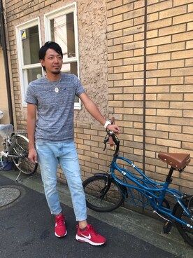 じゅんぽさん（メンズ・173cm）の春コーディネート