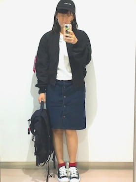 みことさん（レディース・158cm）の春コーディネート