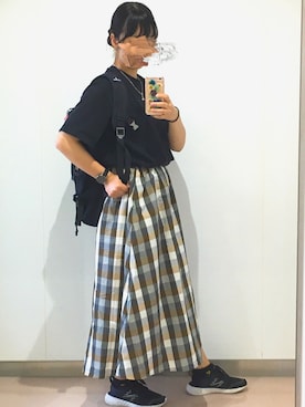 「lily of the valley（リリーオブザバレイ）のアイテム」を使った、みことさん（レディース・158cm）の夏コーディネート