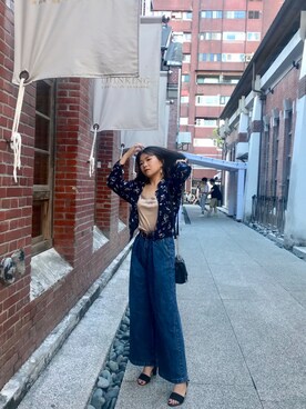 「MIXXO（ミッソ）のアイテム（アクセサリー）」を使った、Kellyさん（レディース・157cm）の夏コーディネート