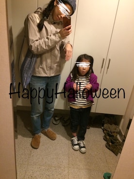 「wearhalloween2017」｜「アイテム（ブルゾン）」を使った、miniさん（レディース・156cm）の秋コーディネート