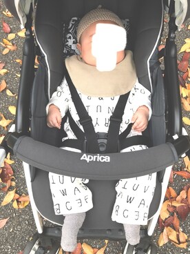 「MR（まる）のアイテム」を使った、kankanさん（キッズ・60cm）の冬コーディネート