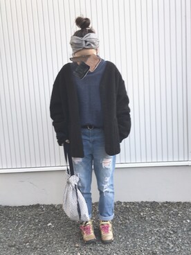 YASI⑅◡̈さん（レディース・154cm）の秋コーディネート