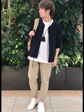 けんてぃーさん（メンズ・170cm）の春コーディネート