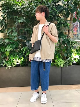 けんてぃーさん（メンズ・170cm）の春コーディネート