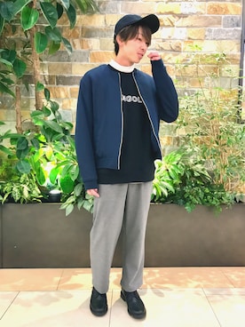 「RAGEBLUE（レイジブルー）のアイテム（その他アウター）」を使った、けんてぃーさん（メンズ・170cm）の冬コーディネート