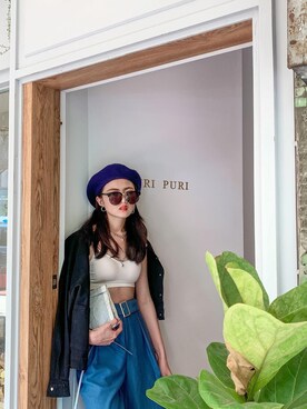 「VII&CO（VII&CO）のアイテム」を使った、tingさん（レディース・172cm）の春コーディネート
