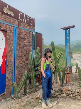 「Mania（マニア）のアイテム」を使った、tingさん（レディース・172cm）の春コーディネート