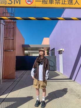 「Mania（マニア）のアイテム」を使った、tingさん（レディース・171cm）の秋コーディネート