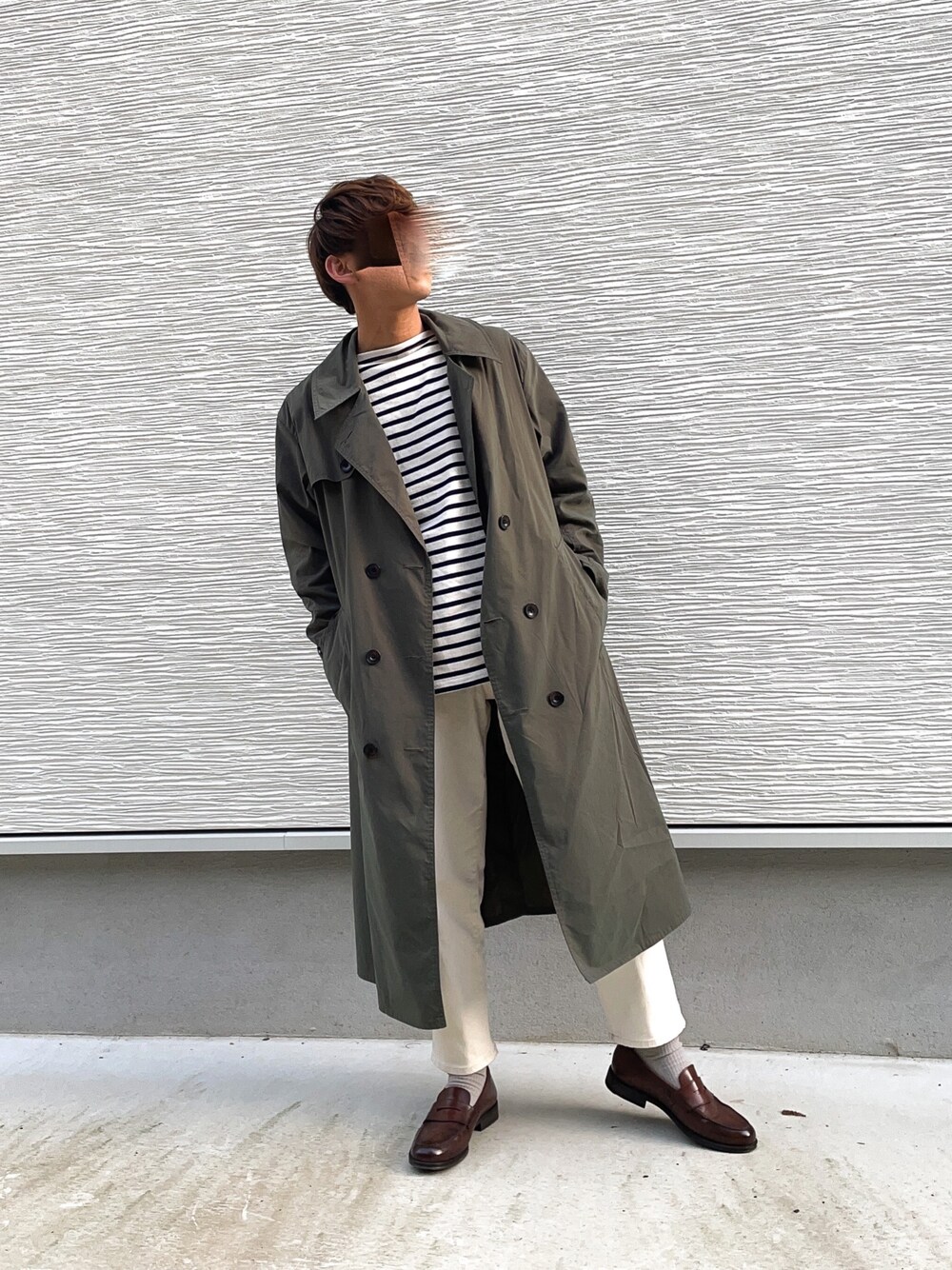 Barbour（バブアー）の「BIG WHITLEY TRENCH COAT CHAMBRAY（トレンチ