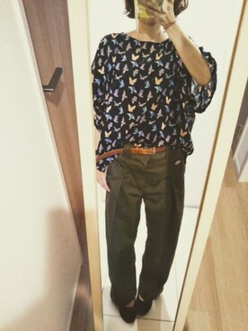 「CHEER（チアー）のアイテム」を使った、ka.kさん（レディース・151cm）の夏コーディネート