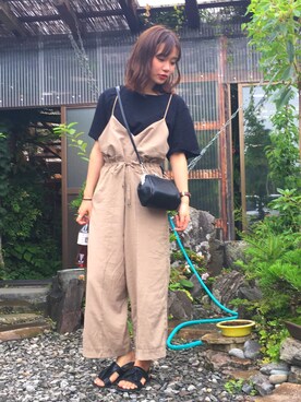 kaedeさん（レディース・159cm）の夏コーディネート