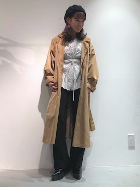 kaedeさん（レディース・159cm）の冬コーディネート