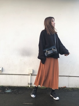 「シンプルおしゃれが好き」｜kaedeさん（レディース・160cm）の秋コーディネート