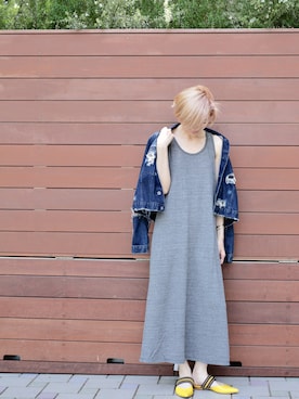 「United Athle（ユナイテッドアスレ）のアイテム」を使った、Shizuka Natoriさん（レディース・165cm）の夏コーディネート