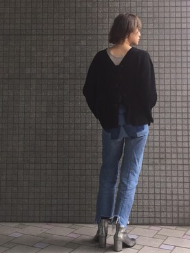 Shizuka Natoriさん（レディース・165cm）の秋コーディネート