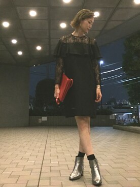 Shizuka Natoriさん（レディース・165cm）の秋コーディネート