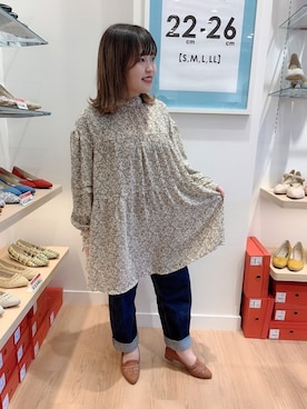 「NICE CLAUP（ナイスクラップ）のアイテム」を使った、ORiental TRaffic仙台港店さん（レディース・152cm）の春コーディネート