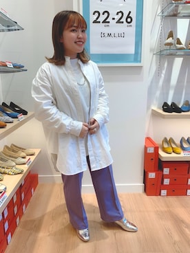「NICE CLAUP（ナイスクラップ）のアイテム」を使った、ORiental TRaffic仙台港店さん（レディース・152cm）の春コーディネート