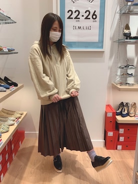 「THE SHOP TK （ザ ショップ ティーケー ）のアイテム」を使った、ORiental TRaffic仙台港店さん（レディース・153cm）の春コーディネート