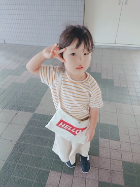 27coさん（キッズ・100cm）の冬コーディネート